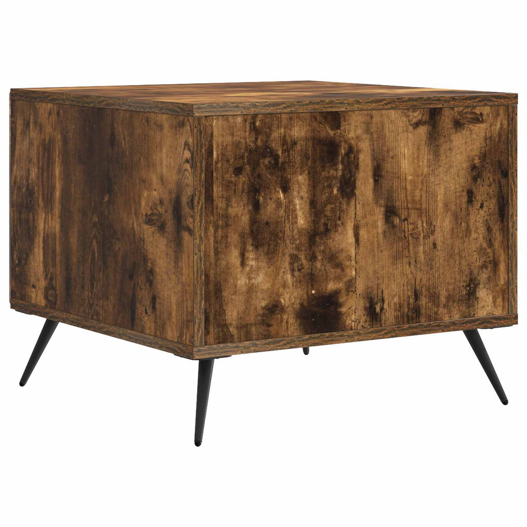 Tavolino da salotto con cassetto Rovere Fumo 49 x 50 x 40 cm