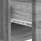 Tavolino da salotto con cassetto Grigio Sonoma 49 x 50 x 40 cm
