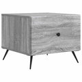 Tavolino da salotto con cassetto Grigio Sonoma 49 x 50 x 40 cm