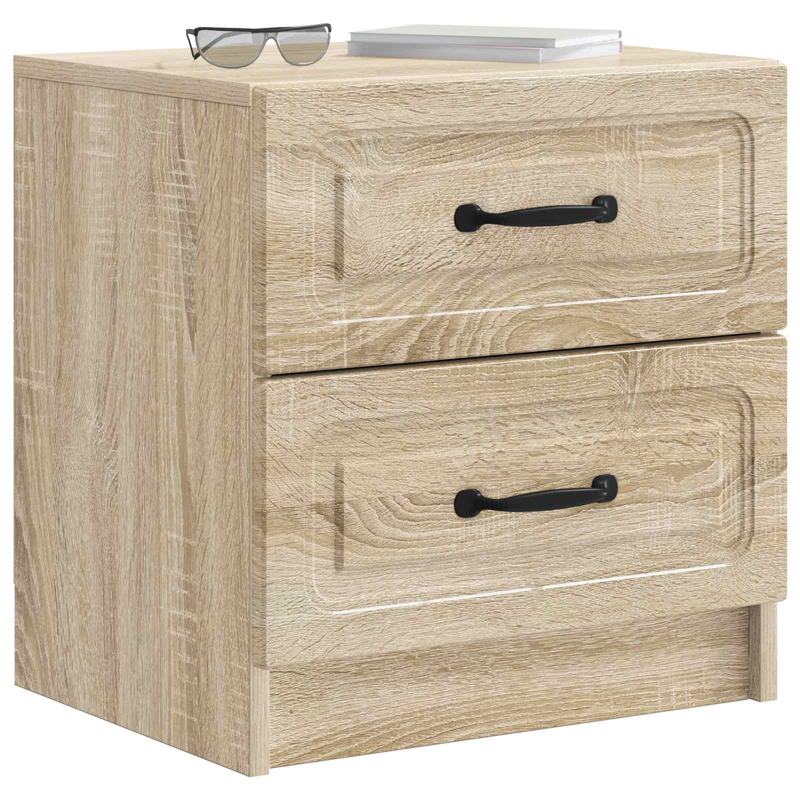 Armadio da Notte con cassetto Rovere Sonoma 43 x 34,5 x 44,5 cm