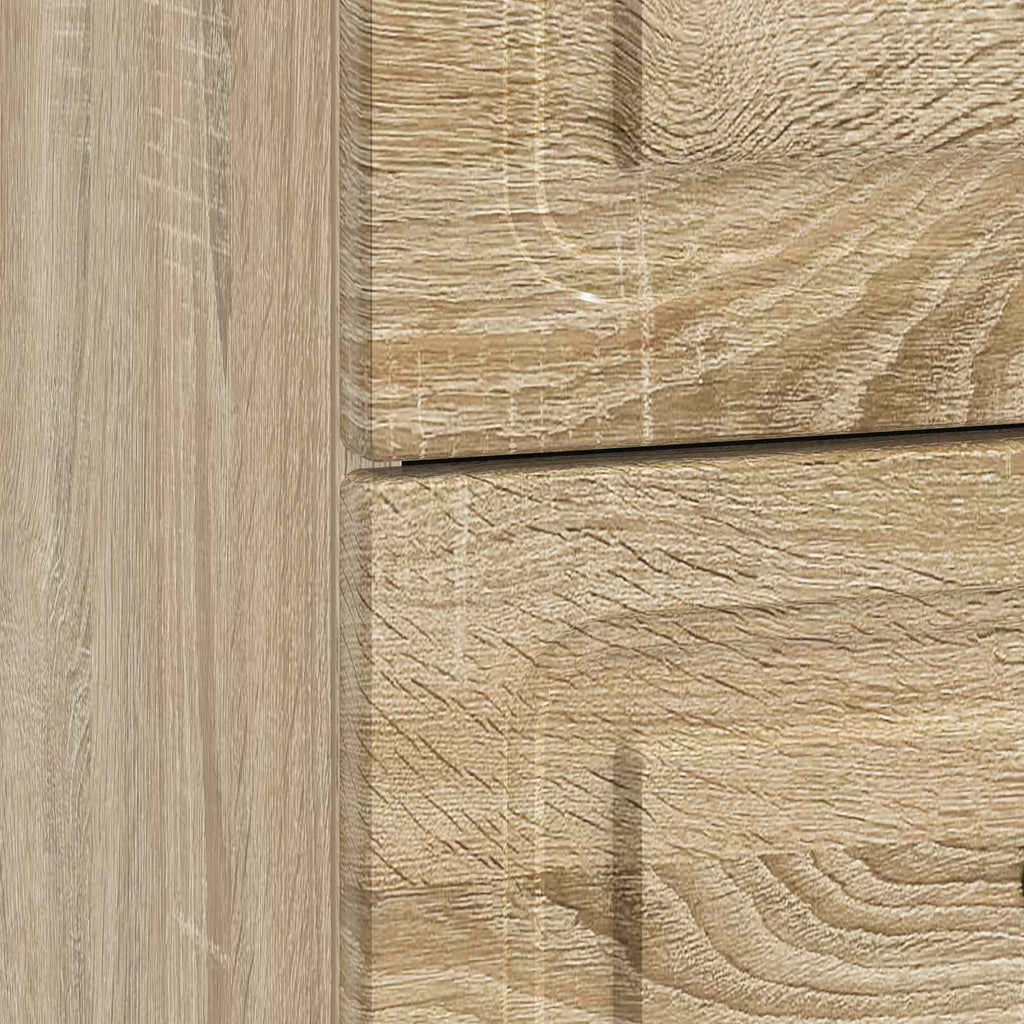 Armadio da Notte 2 pcs Rovere Sonoma 43 x 34,5 x 44,5 cm