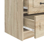 Armadio da Notte 2 pcs Rovere Sonoma 43 x 34,5 x 44,5 cm