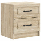 Armadio da Notte 2 pcs Rovere Sonoma 43 x 34,5 x 44,5 cm