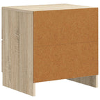 Armadio da Notte 2 pcs Rovere Sonoma 43 x 34,5 x 44,5 cm