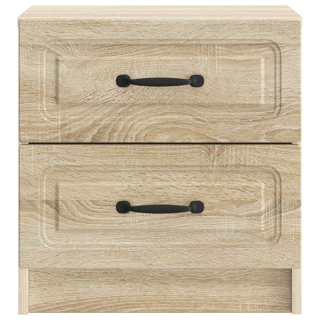 Armadio da Notte 2 pcs Rovere Sonoma 43 x 34,5 x 44,5 cm