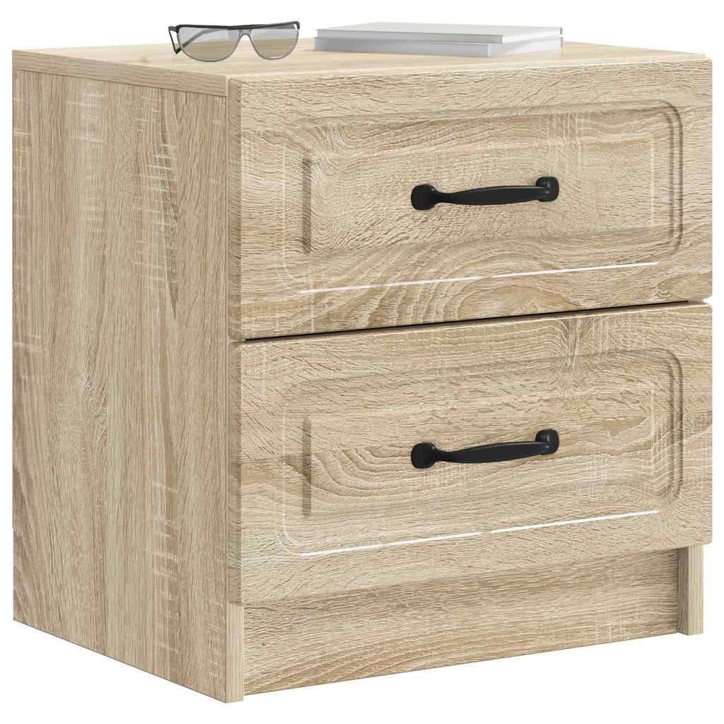 Armadio da Notte 2 pcs Rovere Sonoma 43 x 34,5 x 44,5 cm