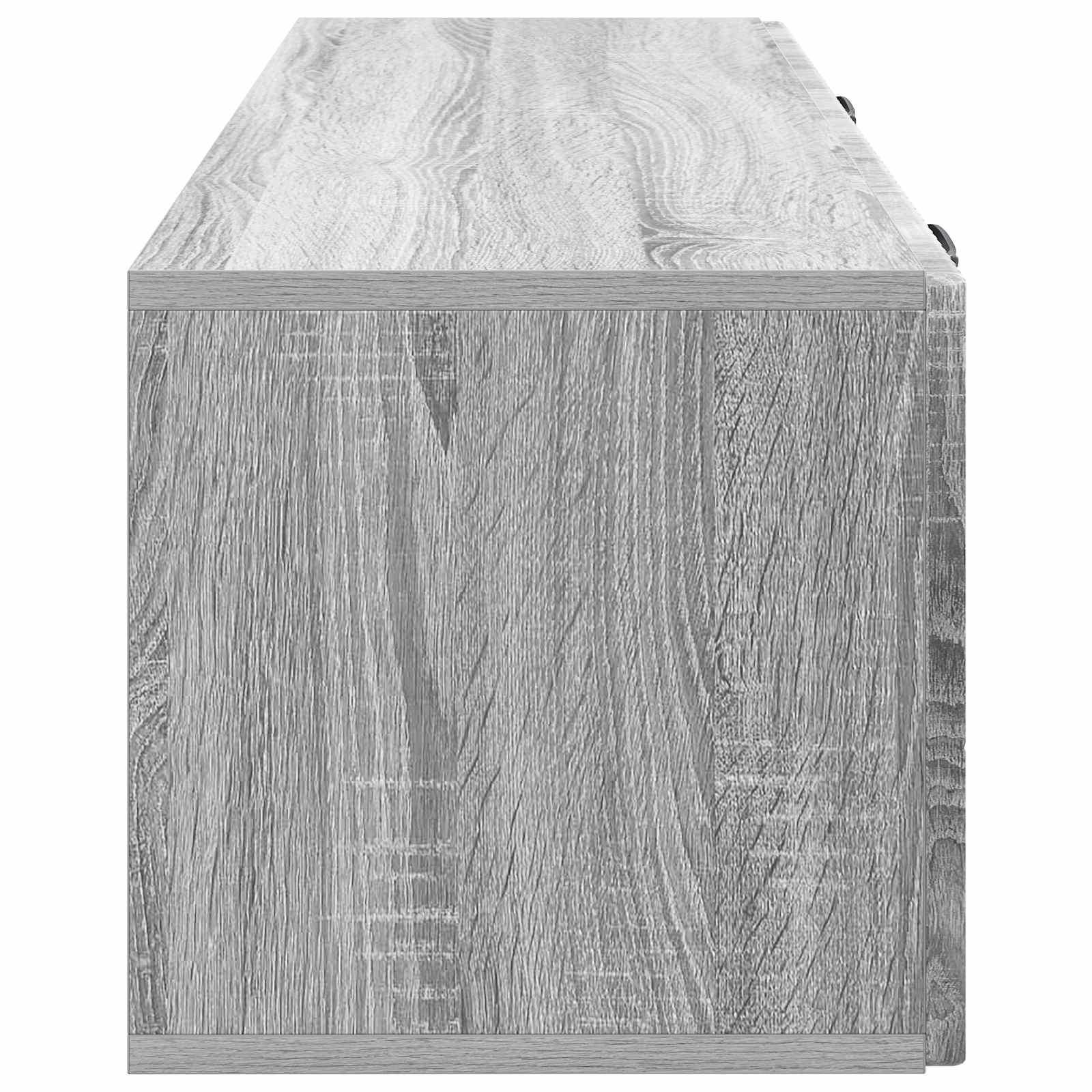 Mobile Porta TV da Muro Grigio Sonoma 98 x 31 x 30 cm