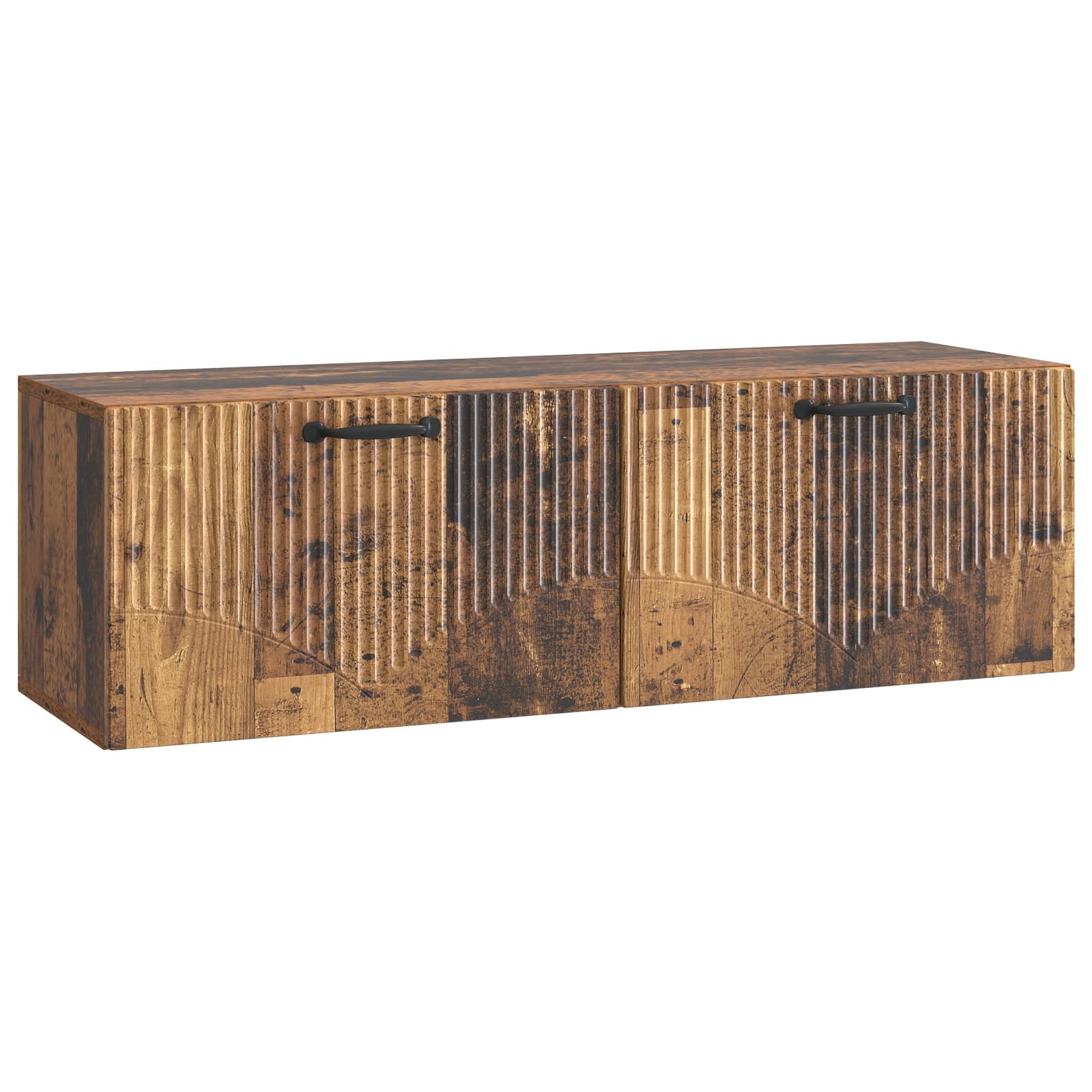 Mobile Porta TV da Muro Legno antico 98 x 31 x 30 cm