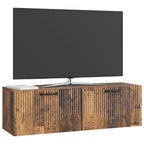 Mobile Porta TV da Muro Legno antico 98 x 31 x 30 cm