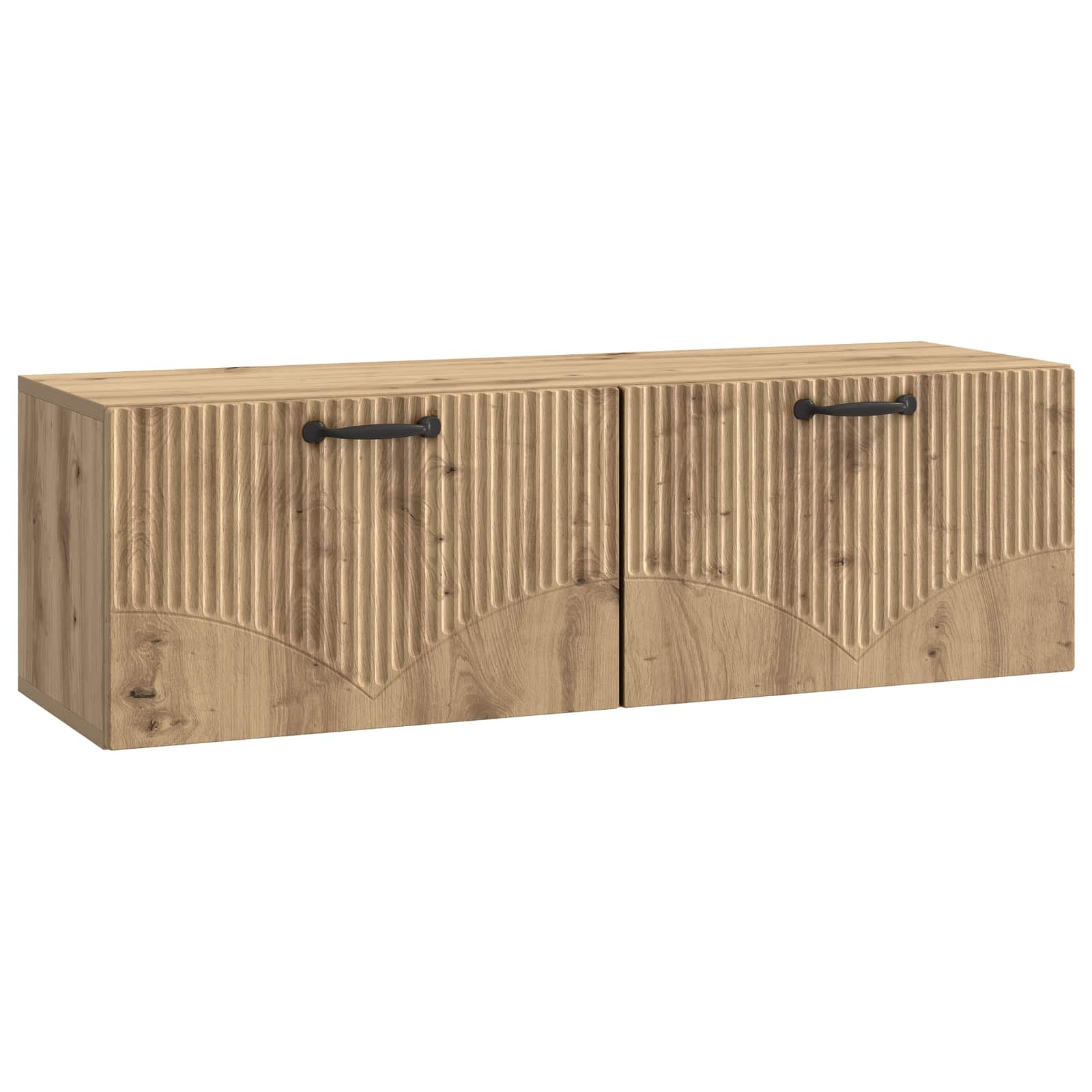 Mobile Porta TV da Muro Rovere Artigianale 98 x 31 x 30 cm