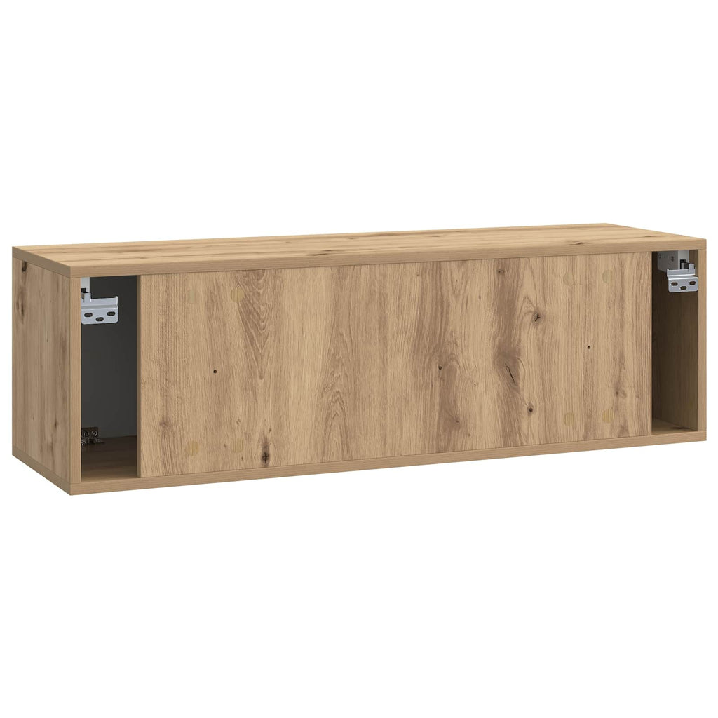 Mobile Porta TV da Muro Rovere Artigianale 98 x 31 x 30 cm