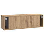 Mobile Porta TV da Muro Rovere Artigianale 98 x 31 x 30 cm