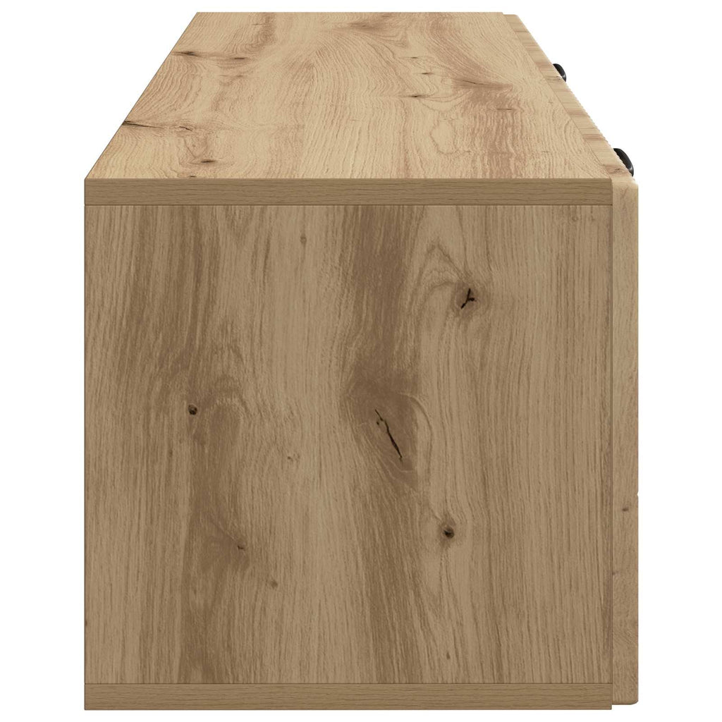 Mobile Porta TV da Muro Rovere Artigianale 98 x 31 x 30 cm