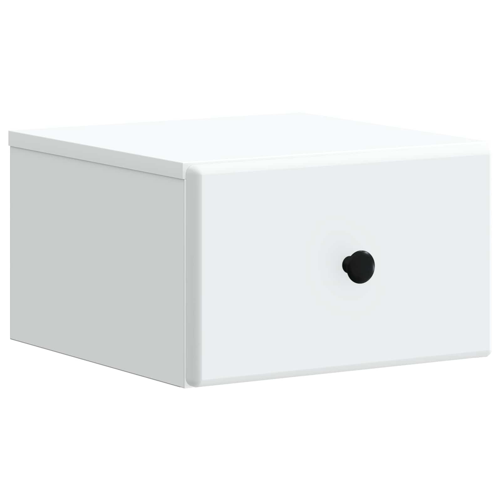 Mobiletto da notte a muro 2 pcs Bianco 34,5 x 33 x 20 cm