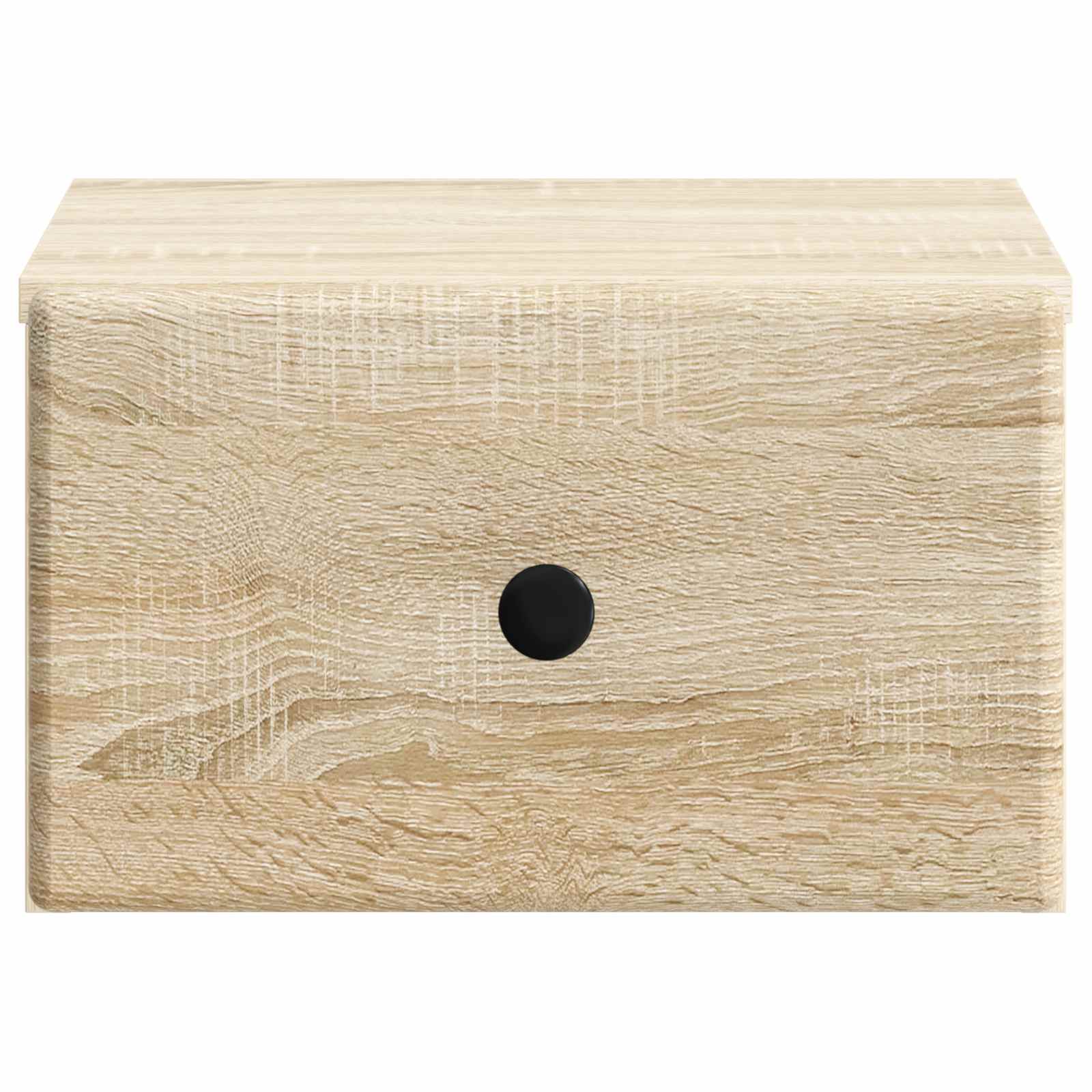 Mobiletto da notte a muro Rovere Sonoma 34,5 x 33 x 20 cm