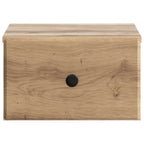 Mobiletto da notte a muro Rovere Artigianale 34,5 x 33 x 20 cm