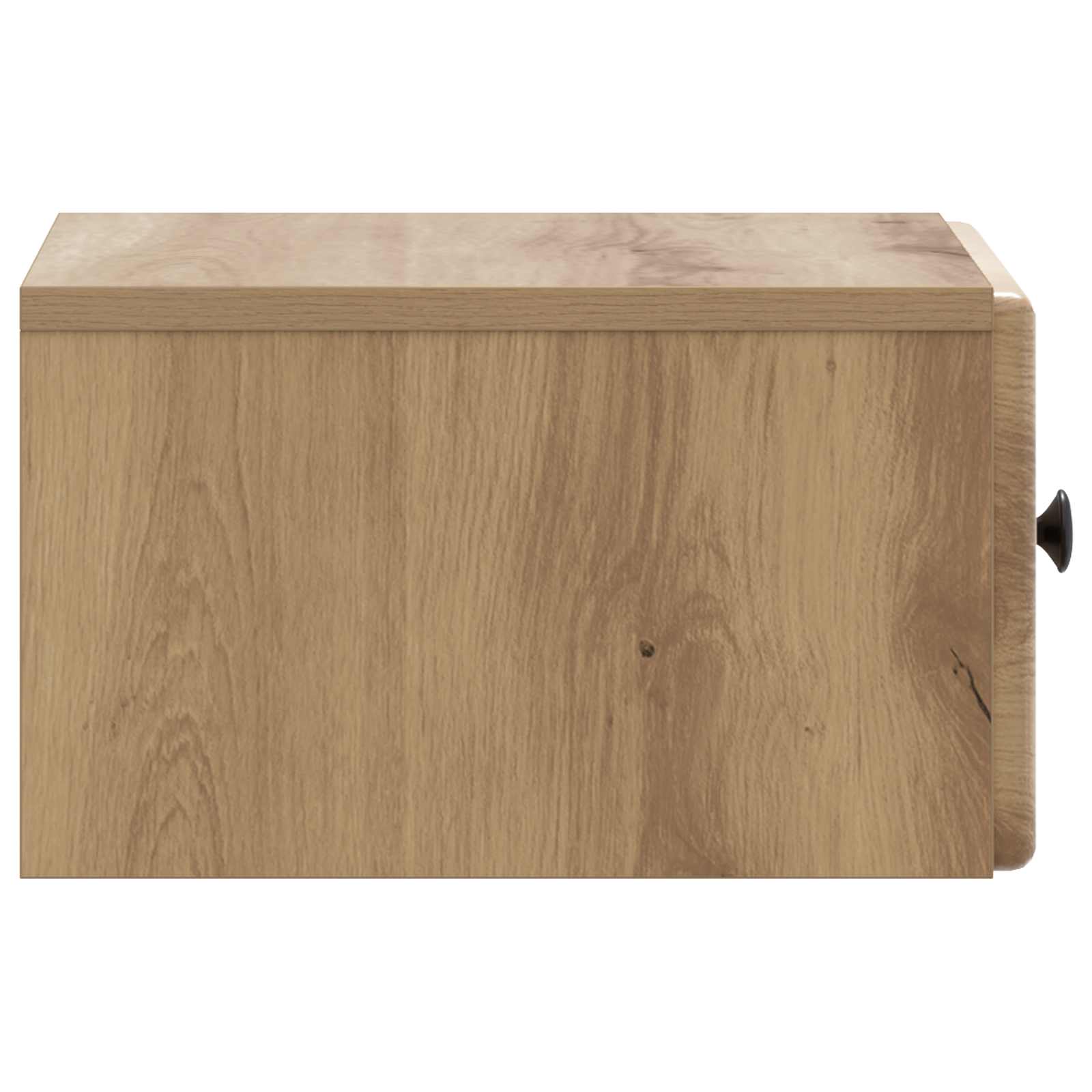 Mobiletto da notte a muro Rovere Artigianale 34,5 x 33 x 20 cm