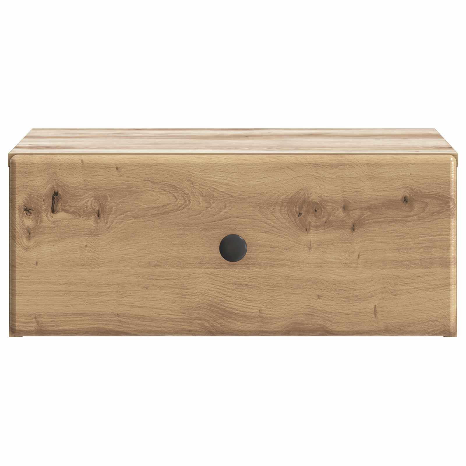 Mobiletto da notte a muro Rovere Artigianale 49 x 34,5 x 20 cm