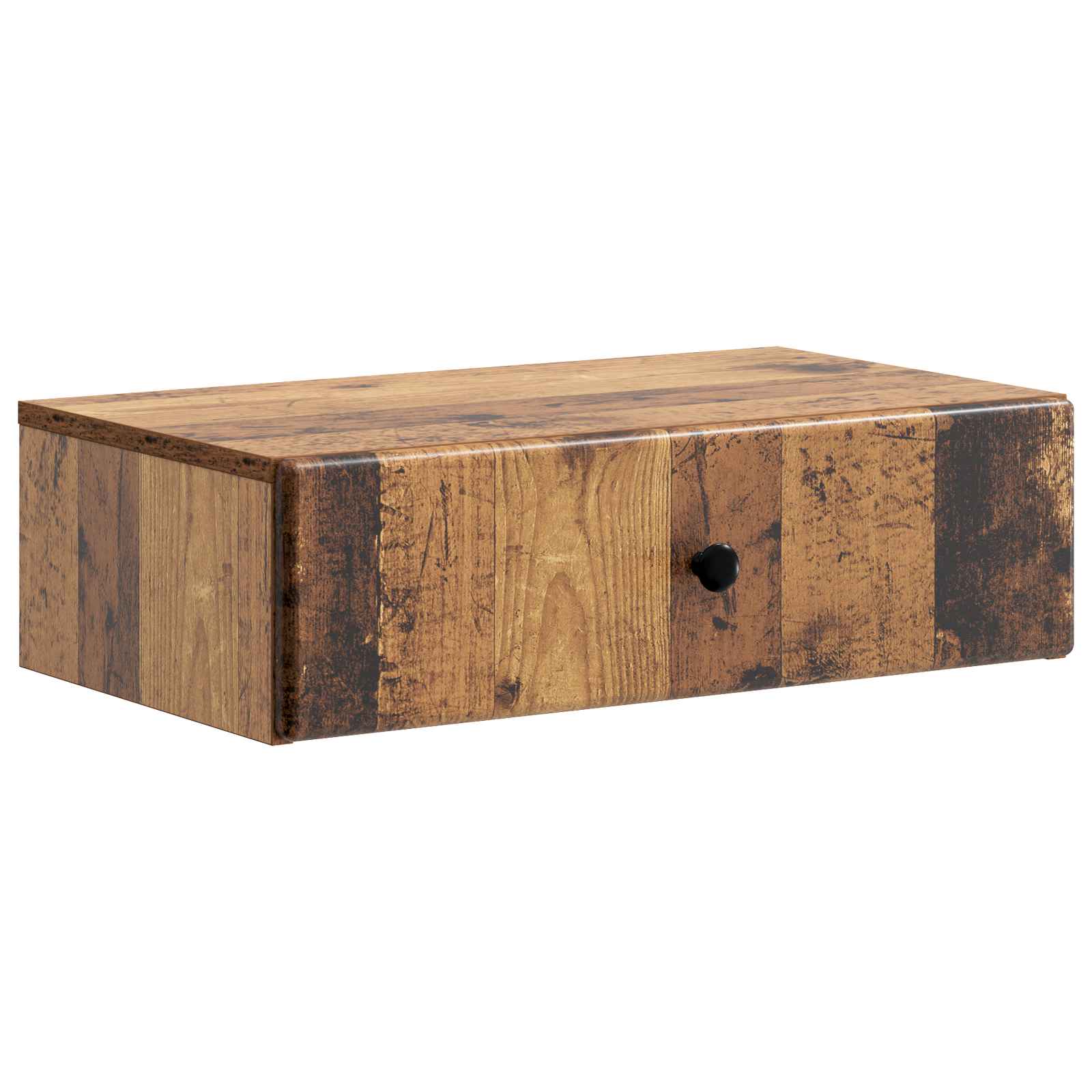 Tavolino da Parete Laterale Legno antico 59 x 34,5 x 17 cm