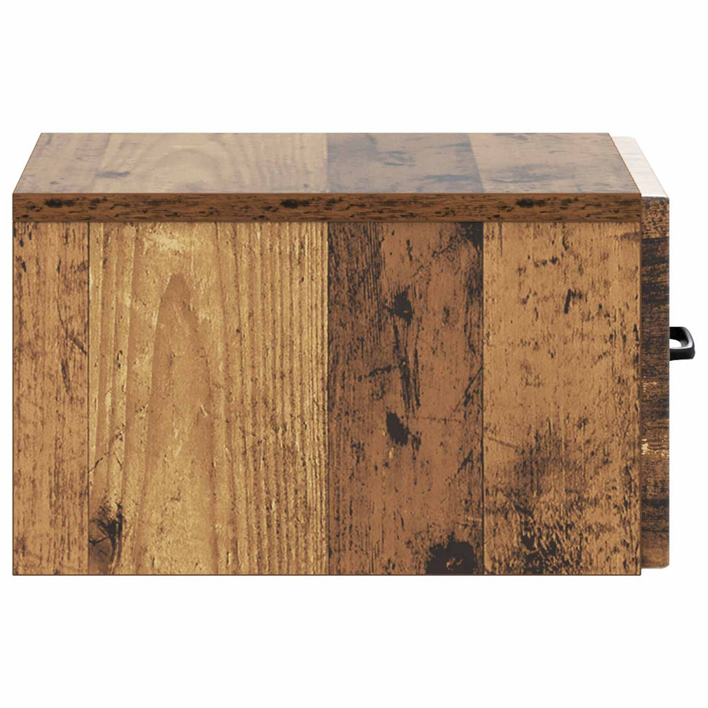 Tavolino da Parete Laterale Legno antico 59 x 34,5 x 17 cm