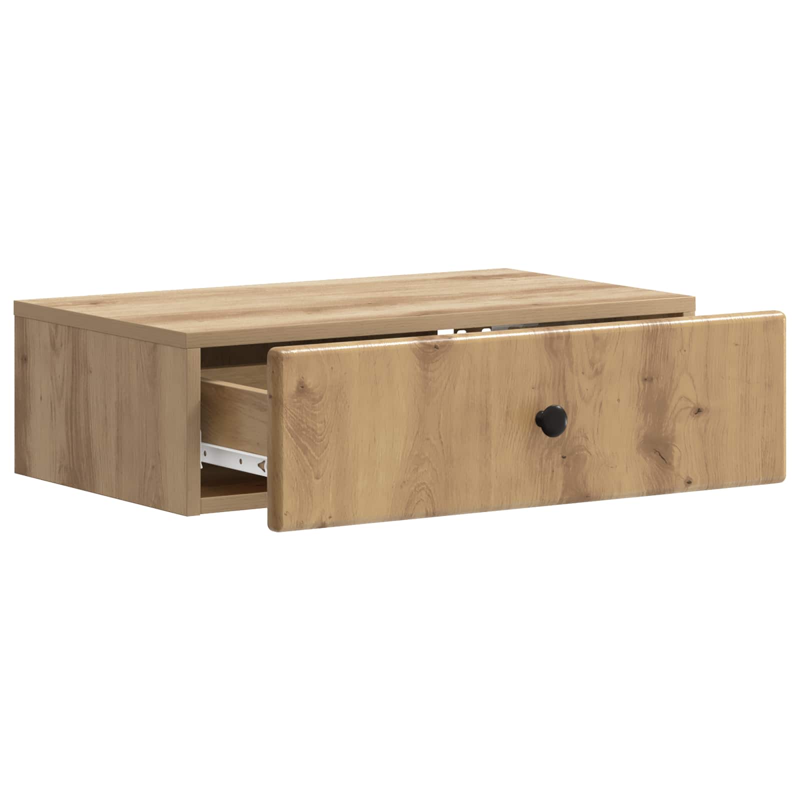 Tavolino da Parete Laterale Rovere Artigianale