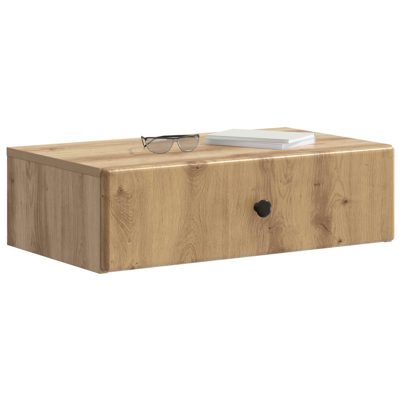 Tavolino da Parete Laterale Rovere Artigianale