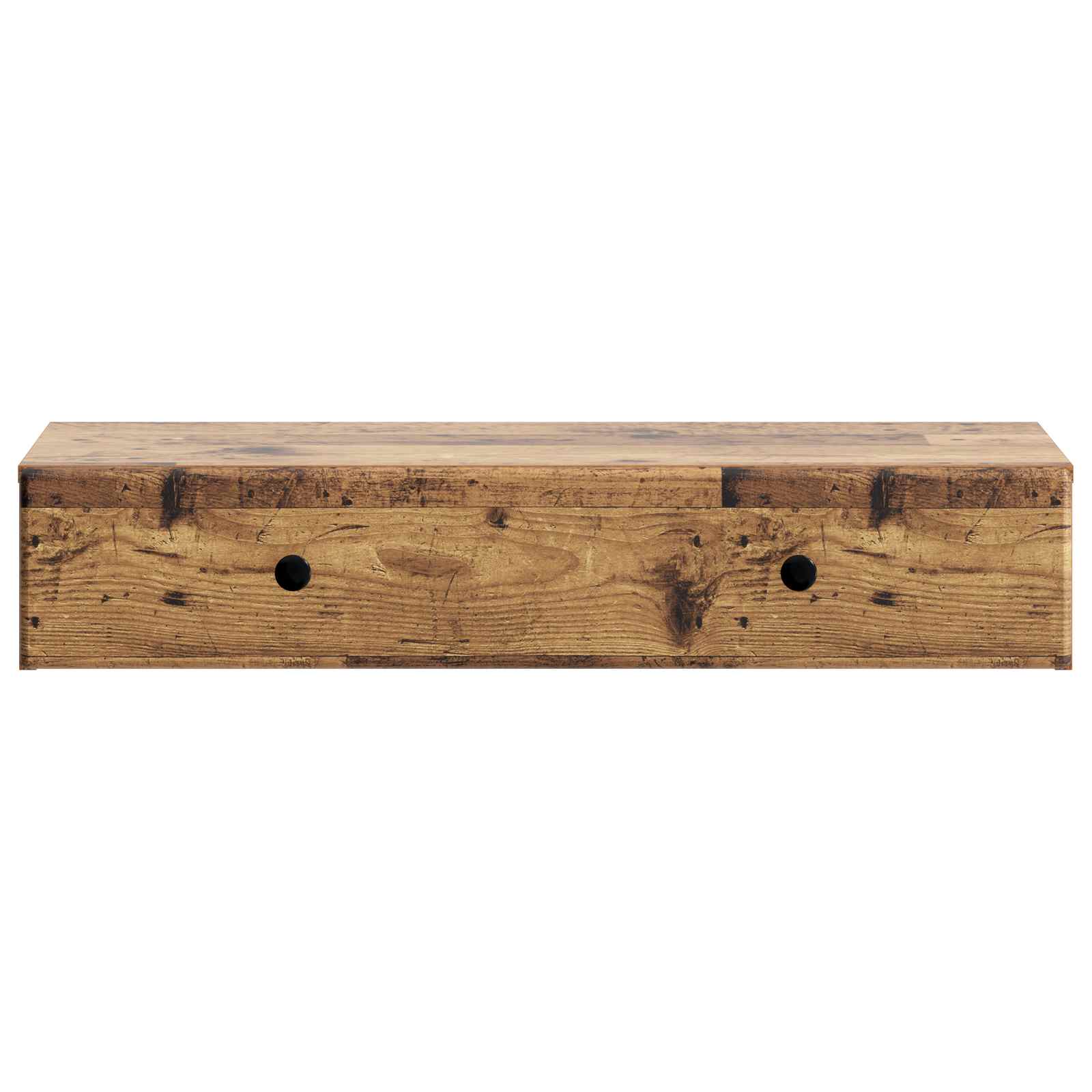 Tavolino da Parete Laterale Legno antico 87,5 x 34,5 x 17 cm