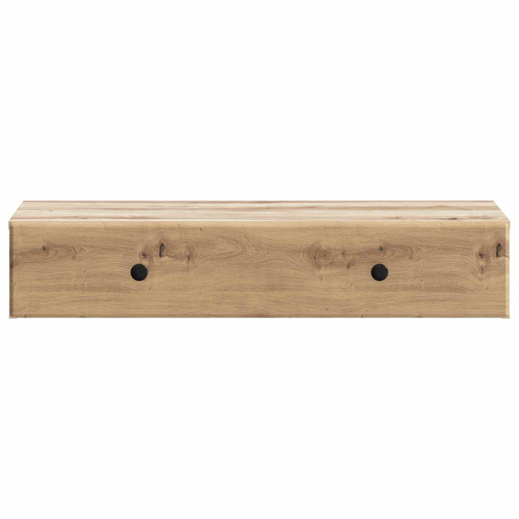 Tavolino da Parete Laterale Rovere Artigianale