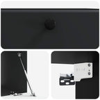 Mobile Porta TV da Muro 59,5 x 41 x 30 cm Nero
