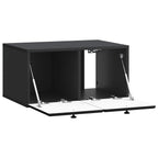Mobile Porta TV da Muro 59,5 x 41 x 30 cm Nero