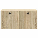 Mobile Porta TV da Muro 59,5 x 41 x 30 cm Rovere Sonoma