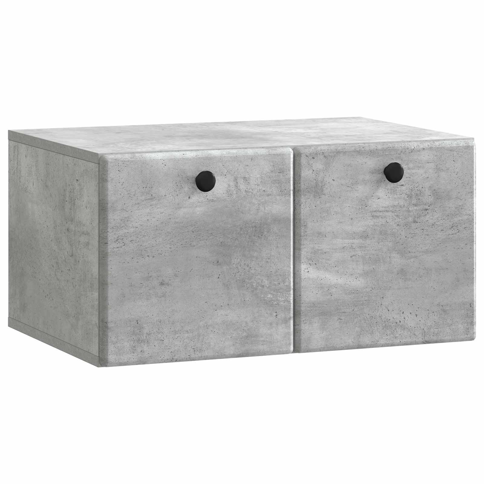 Mobile Porta TV da Muro 59,5 x 41 x 30 cm Grigio Cemento