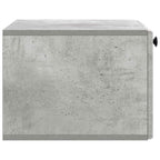 Mobile Porta TV da Muro 59,5 x 41 x 30 cm Grigio Cemento