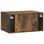 Mobile Porta TV da Muro 59,5 x 41 x 30 cm Rovere Fumo