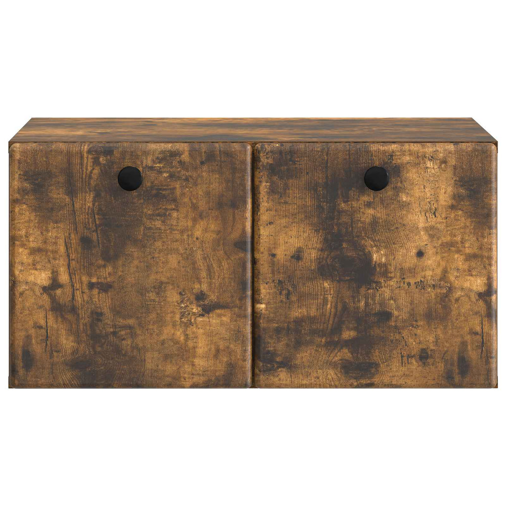 Mobile Porta TV da Muro 59,5 x 41 x 30 cm Rovere Fumo