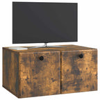 Mobile Porta TV da Muro 59,5 x 41 x 30 cm Rovere Fumo