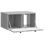 Mobile Porta TV da Muro 59,5 x 41 x 30 cm Sonoma grigio