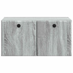 Mobile Porta TV da Muro 59,5 x 41 x 30 cm Sonoma grigio