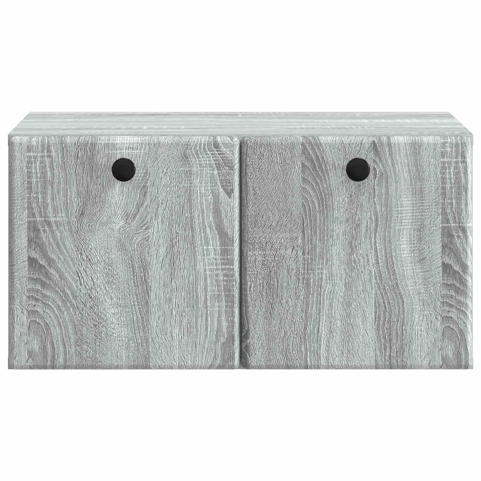 Mobile Porta TV da Muro 59,5 x 41 x 30 cm Sonoma grigio
