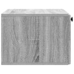 Mobile Porta TV da Muro 59,5 x 41 x 30 cm Sonoma grigio