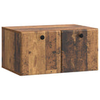 Mobile Porta TV da Muro 59,5 x 41 x 30 cm Legno antico