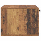 Mobile Porta TV da Muro 59,5 x 41 x 30 cm Legno antico