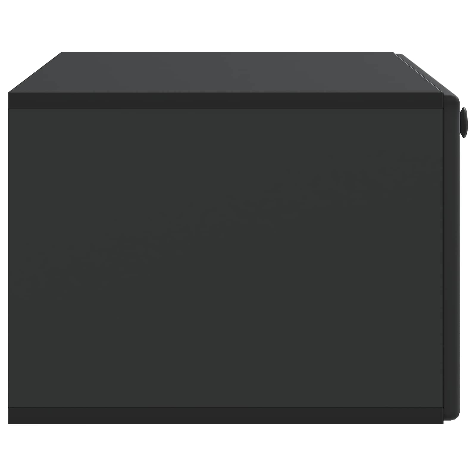 Mobile Porta TV da Muro 78,5 x 41 x 30 cm Nero