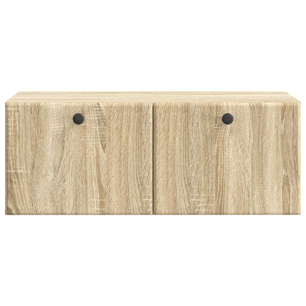 Mobile Porta TV da Muro 78,5 x 41 x 30 cm Rovere Sonoma