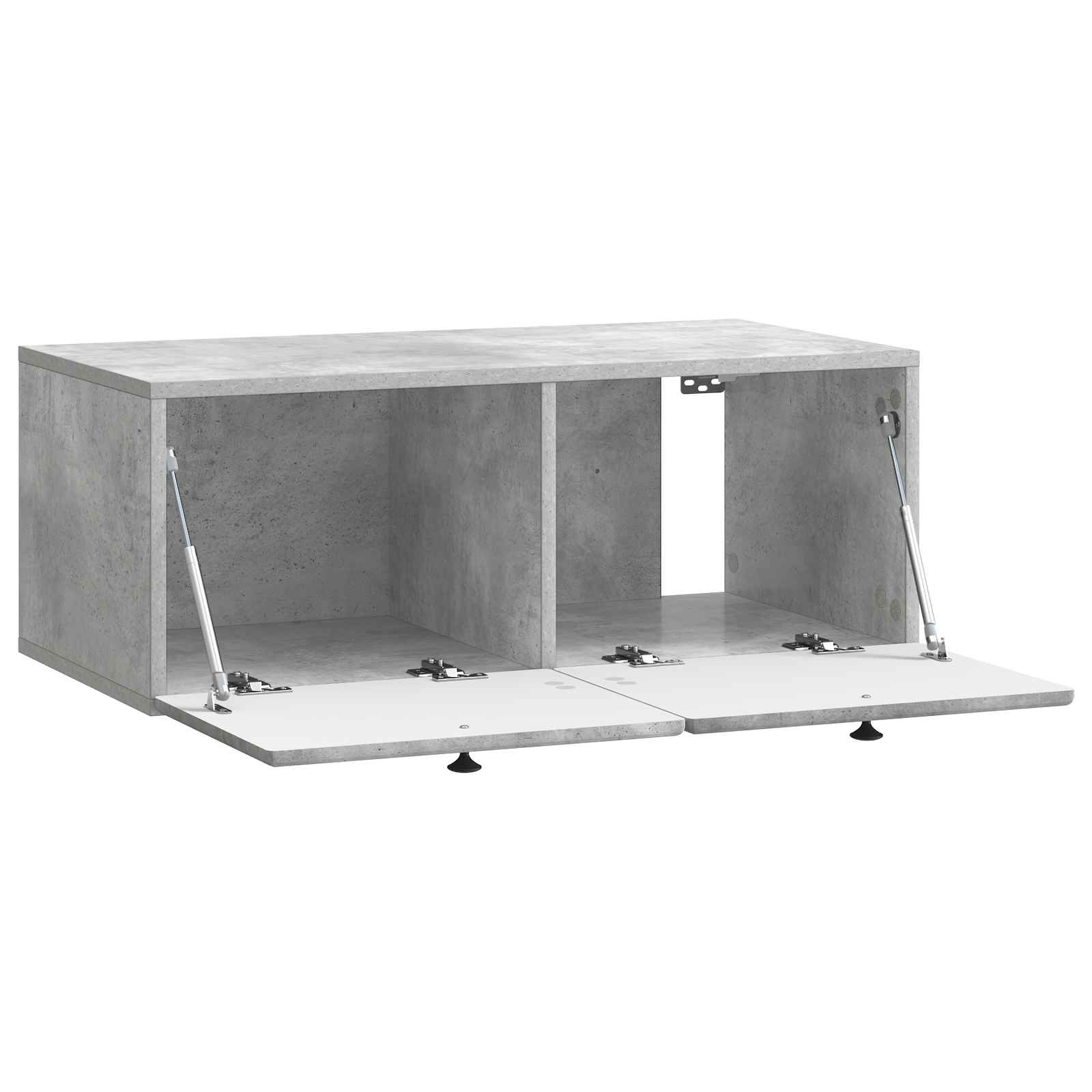 Mobile Porta TV da Muro 78,5 x 41 x 30 cm Grigio Cemento