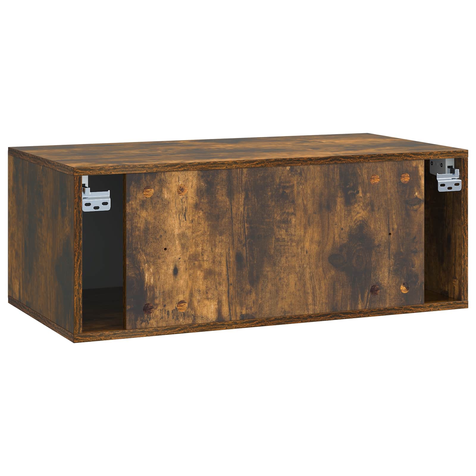 Mobile Porta TV da Muro 78,5 x 41 x 30 cm Rovere Fumo