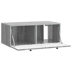 Mobile Porta TV da Muro 78,5 x 41 x 30 cm Sonoma grigio