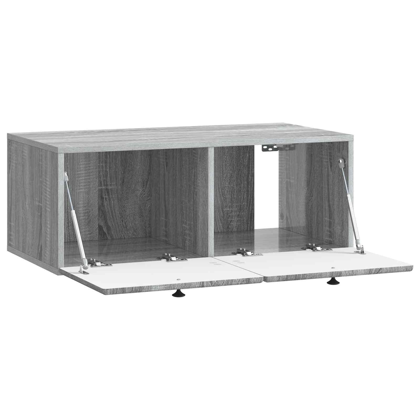 Mobile Porta TV da Muro 78,5 x 41 x 30 cm Sonoma grigio