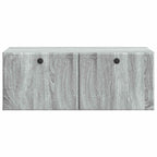 Mobile Porta TV da Muro 78,5 x 41 x 30 cm Sonoma grigio