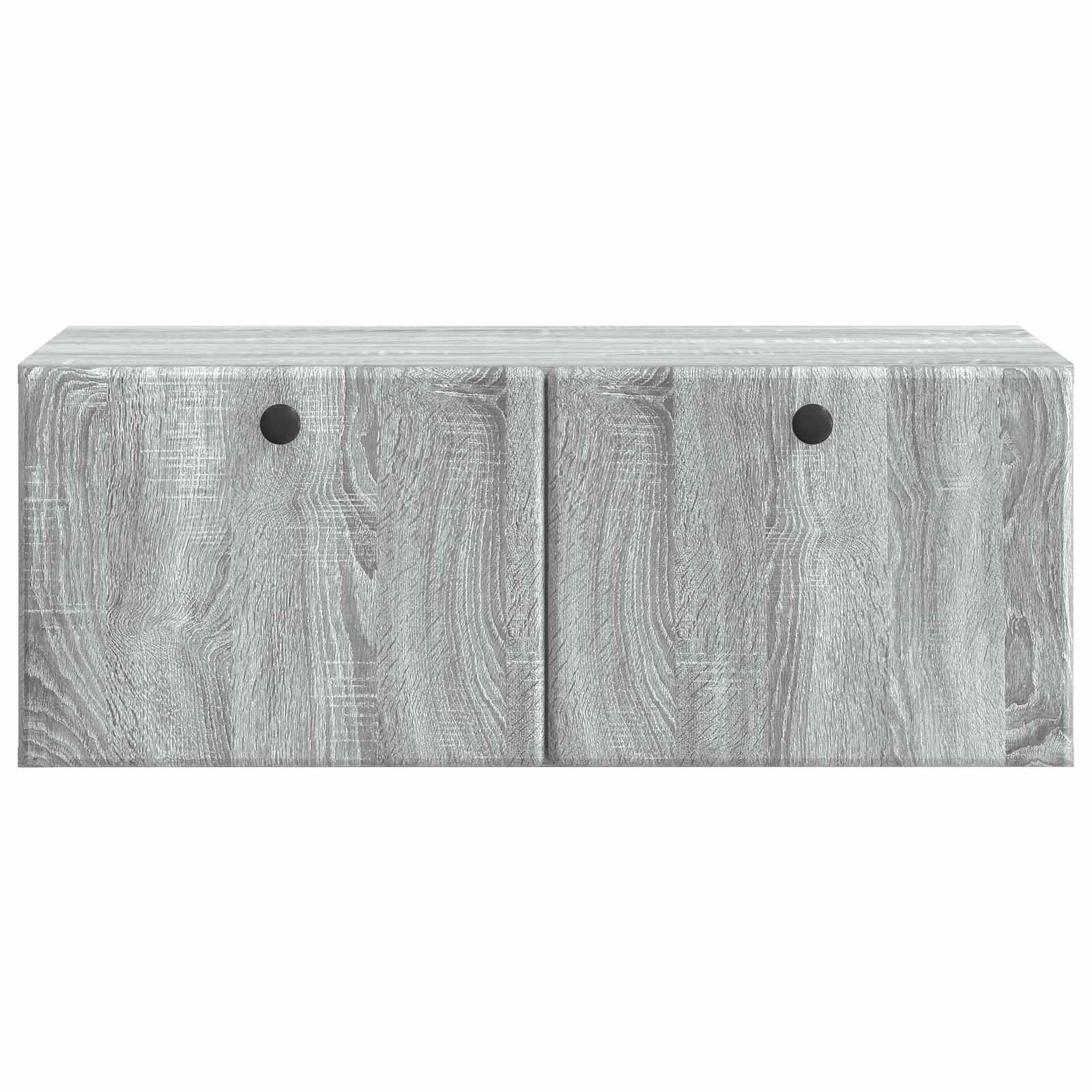 Mobile Porta TV da Muro 78,5 x 41 x 30 cm Sonoma grigio